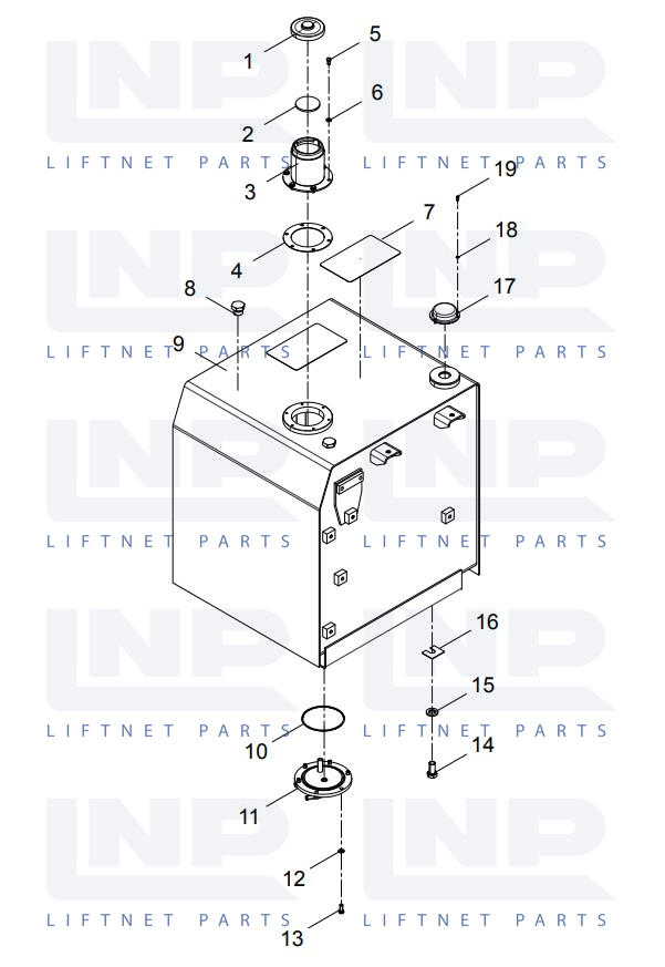 (30603015149) FUEL TANK ASSEMBLY