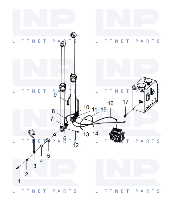 (30605016457) Boom explosion-proof valve line