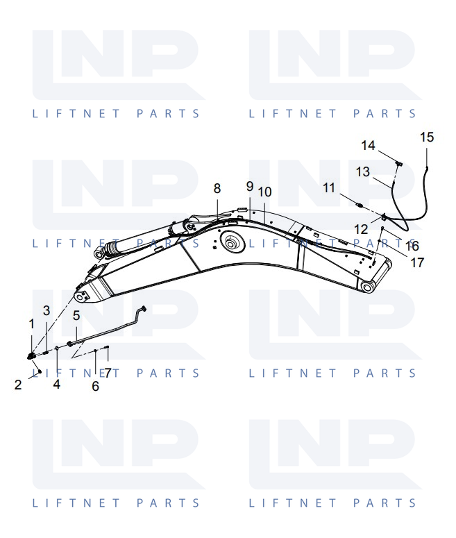 (30605016458) Pipe of bucket rod explosion-proof valve