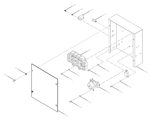 (30607009899) ELECTRIC CONTROL BOX ASSEMBLY