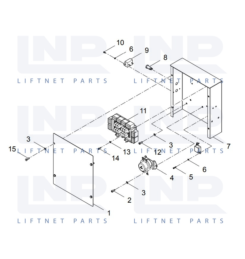 (30607009899) ELECTRIC CONTROL BOX ASSEMBLY