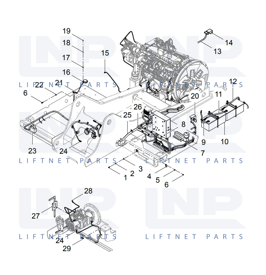 (30607011655) BODY ELECTRICAL ASSEMBLY