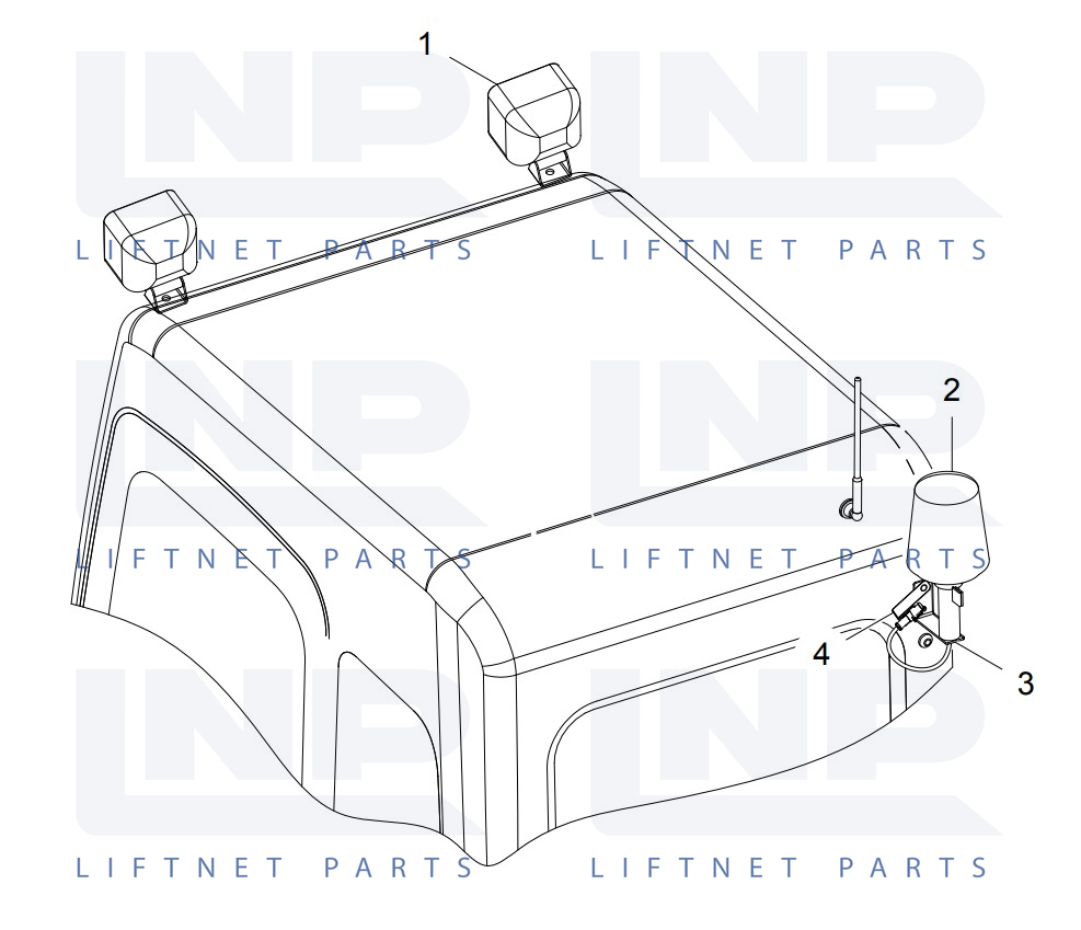 (30607011655) CABIN OUTER ELECTRICAL LAYOUT