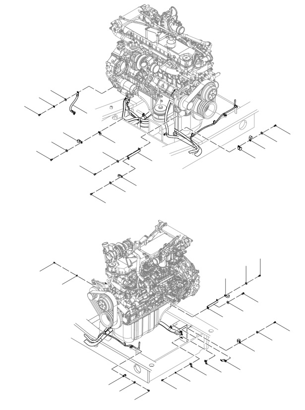 (30607011655) ENGINE ELECTRICAL LAYOUT