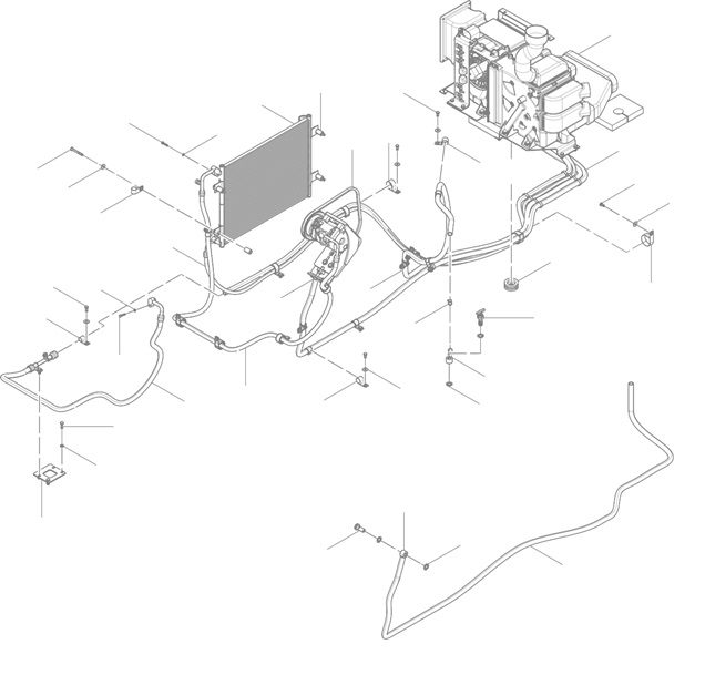 (30608014099) AIR CONDITIONING SYSTEM#ELECTRICAL NEW CAB#