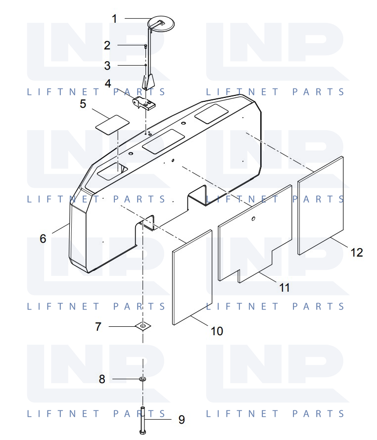 (30611011661) COUNTERWEIGHT ASSEMBLY