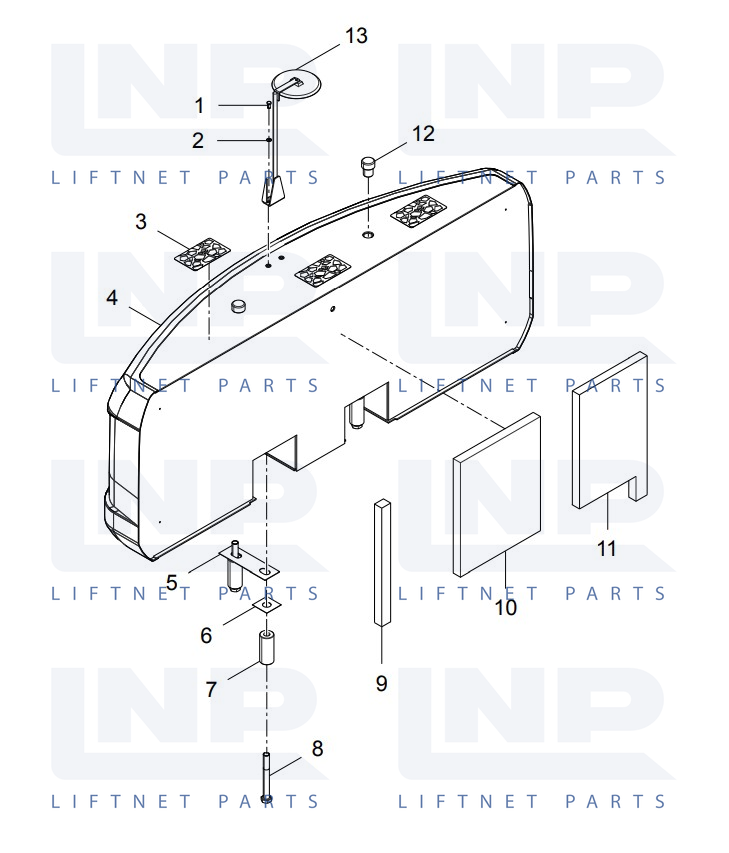 (30611013599) COUNTERWEIGHT ASSEMBLY