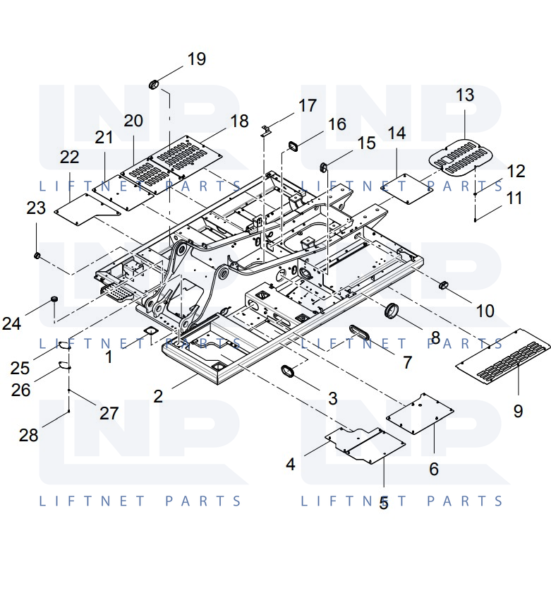 (30612014143) PLATFORM ASSEMBLY