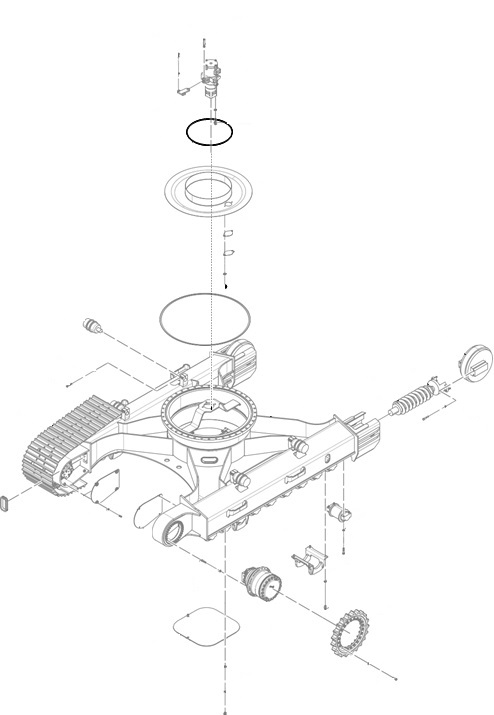 (30613010814) UNDERCARRIAGE ASSEMBLY