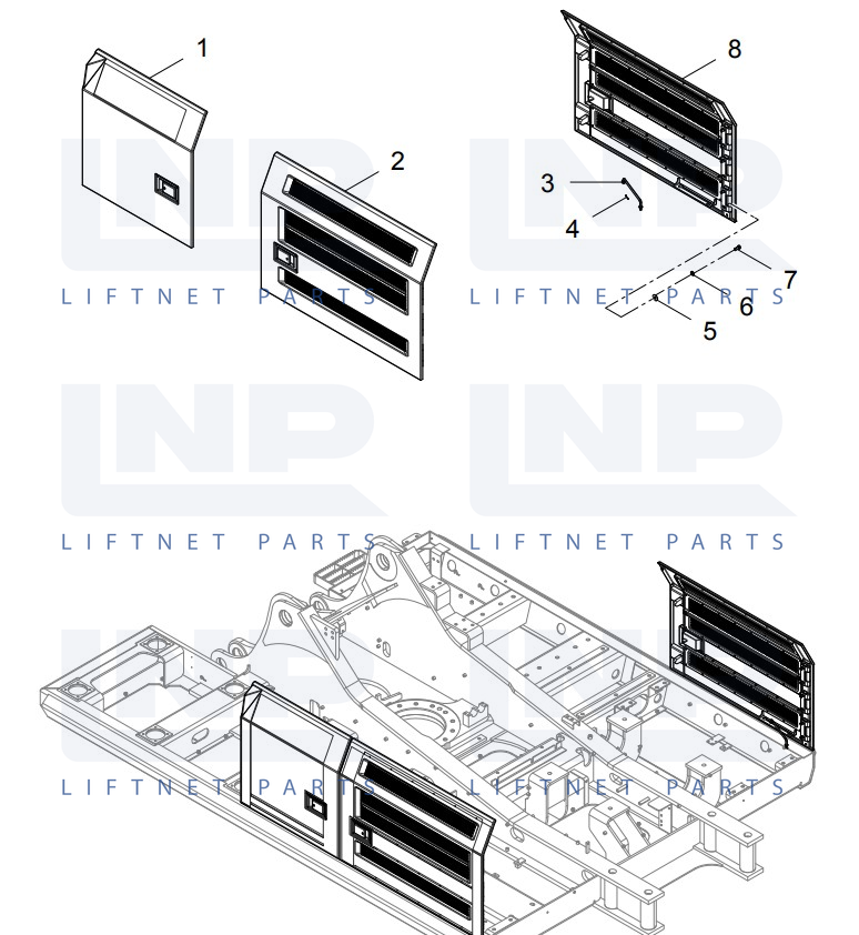 (30614011709) DOOR ASSEMBLY