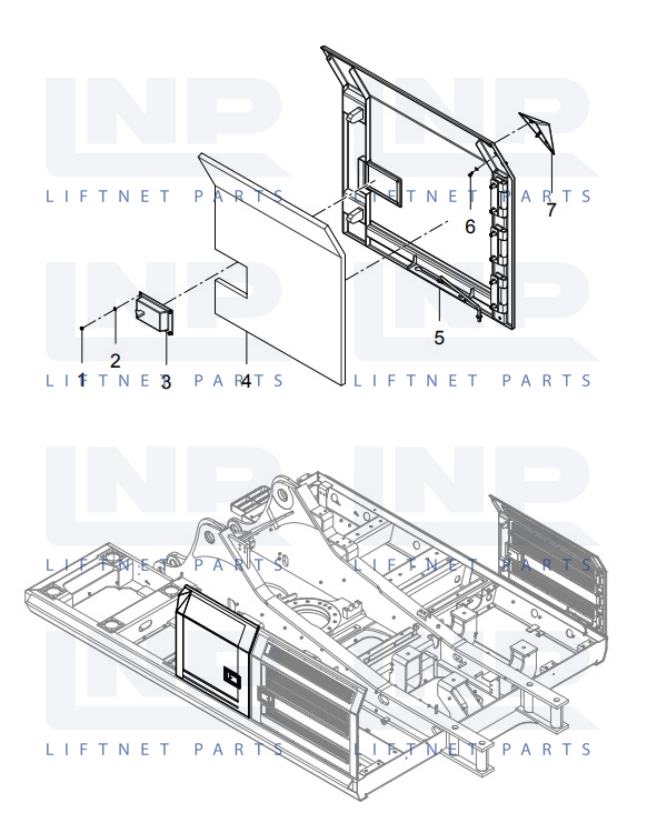 (30614011710) LEFT FRONT DOOR ASSEMBLY