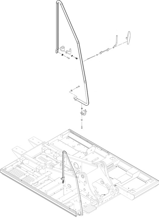 (30614012935) HAND RAIL ASSEMBLY