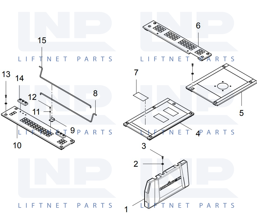 (30614013695) COVER PLATE ASSEMBLY