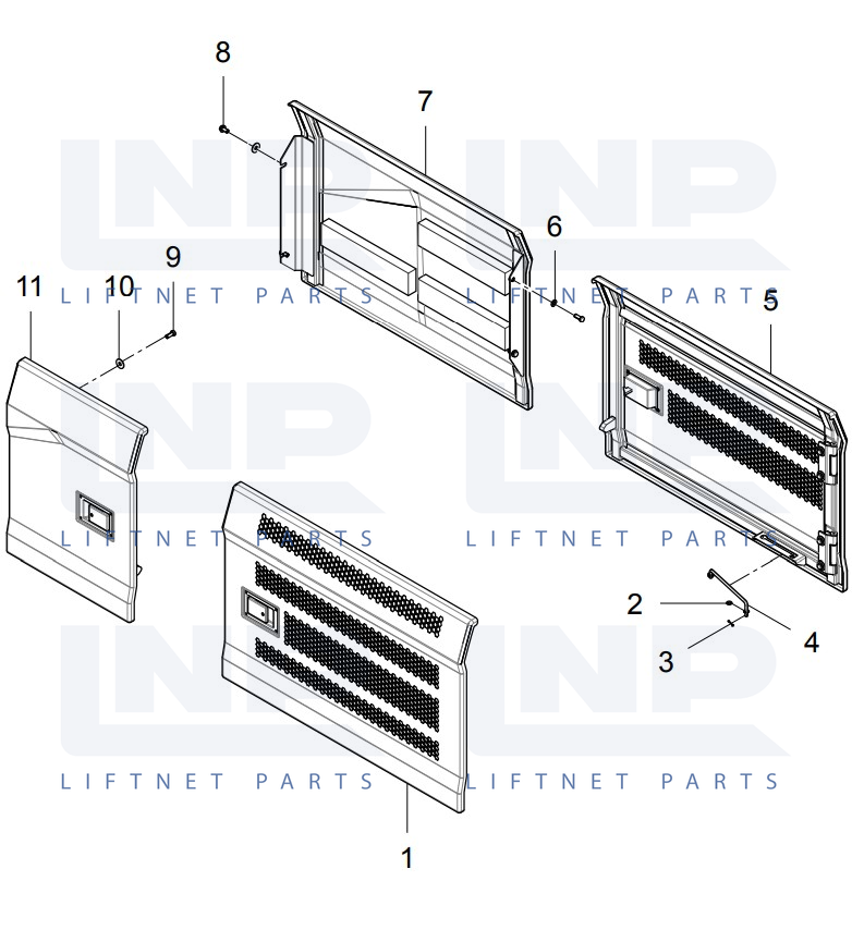 (30614013699) DOOR ASSEMBLY