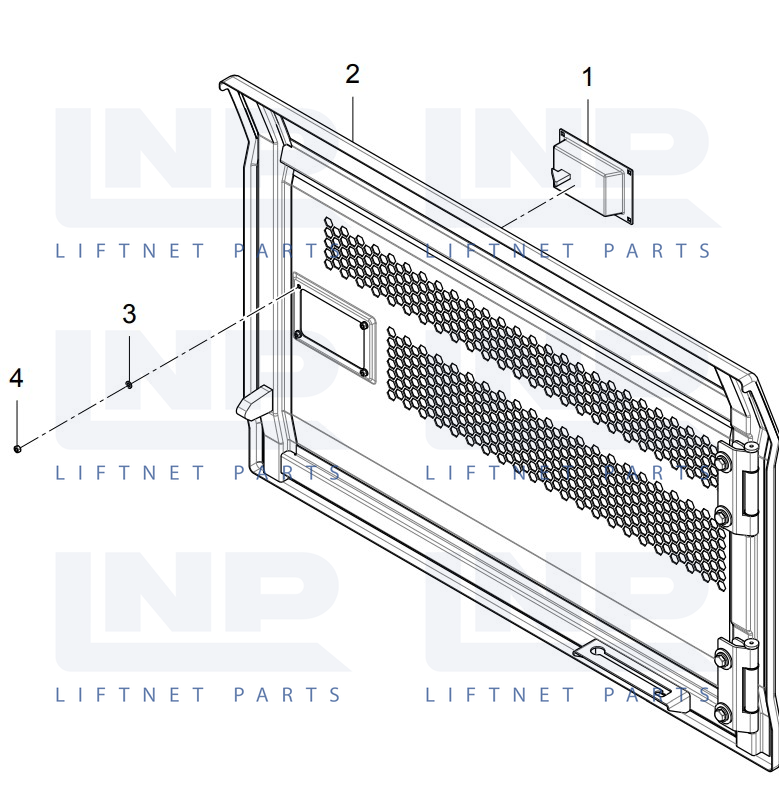 (30614013703) RIGHT REAR DOOR