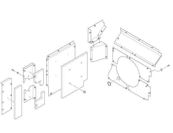 (30614014186) SPACER PLATE ASSEMBLY