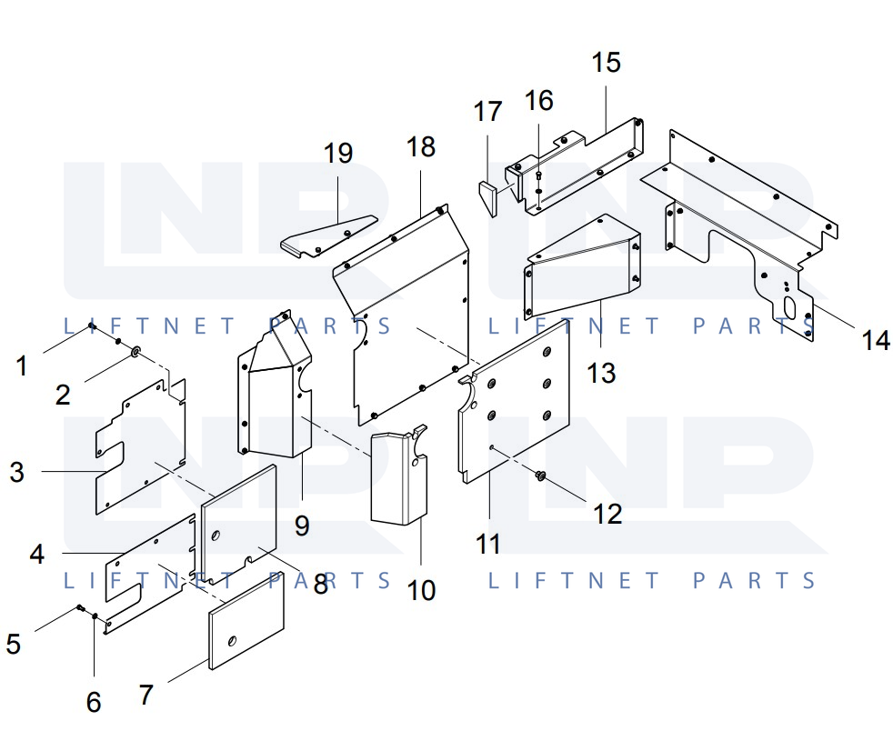 (30614017783) SPACER PLATE ASSEMBLY