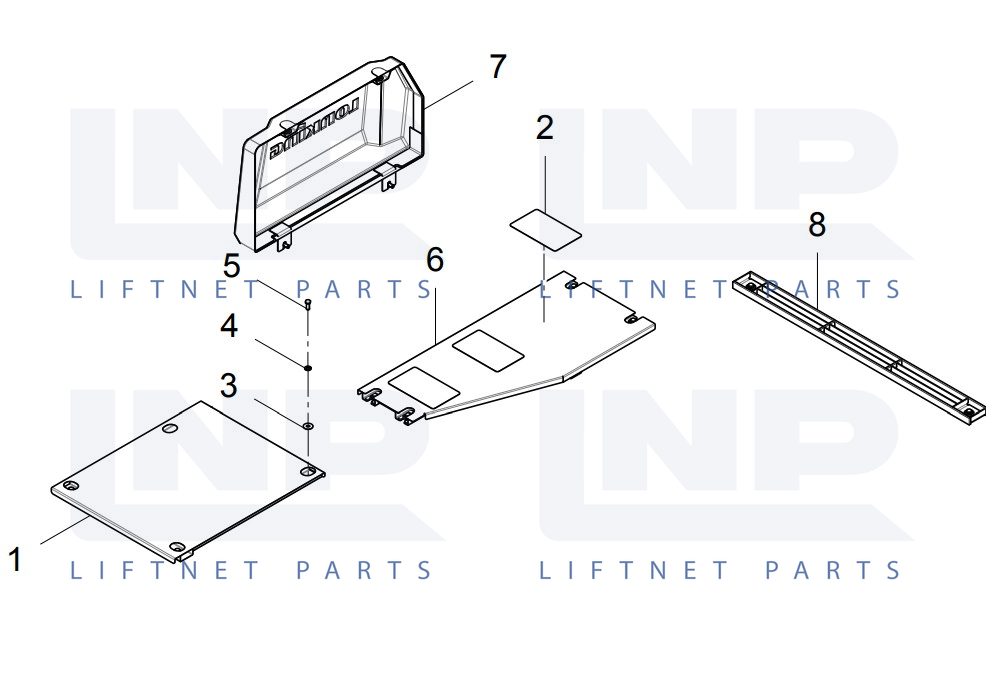 (30614017785) COVER PLATE ASSEMBLY