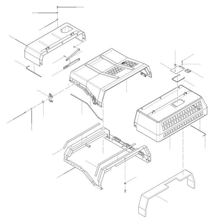 (30614018352) ENGINE HOOD weldment