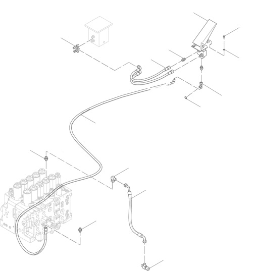 (30620011751) BREAKING PILOT PIPELINE WITH HYDRAULIC SWITCH