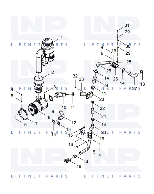 AIR INTAKE ASSEMBLY (30601014149)