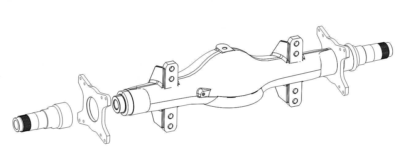 AXLE HOUSING ASSEMBLY (36401000003)