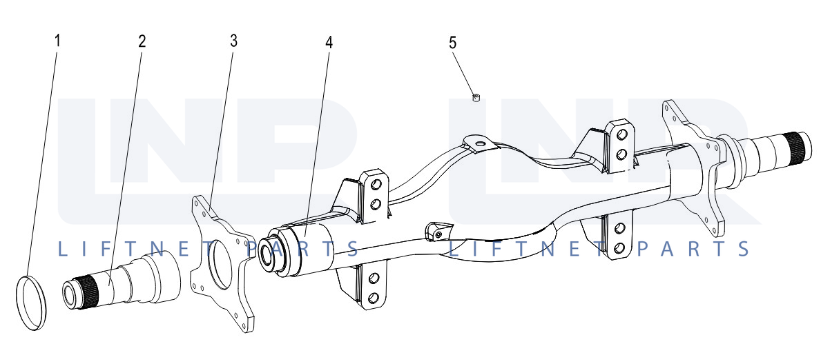 AXLE HOUSING ASSEMBLY (36401000003)