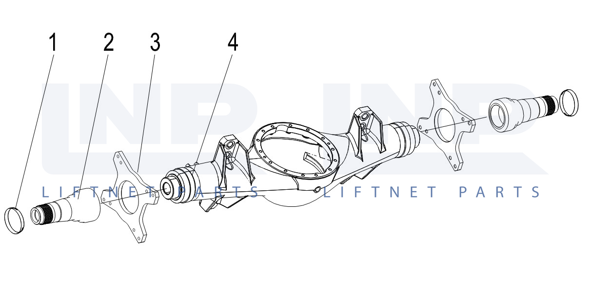 AXLE HOUSING ASSEMBLY (36401000007)