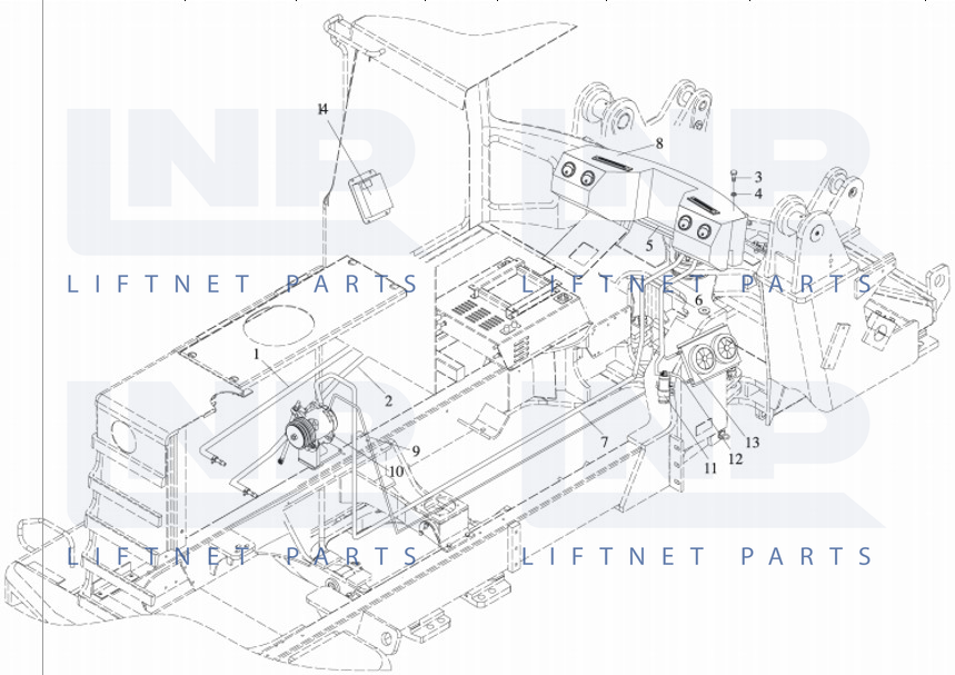 Air-conditioning System (Cummins 6CTA8.3) 