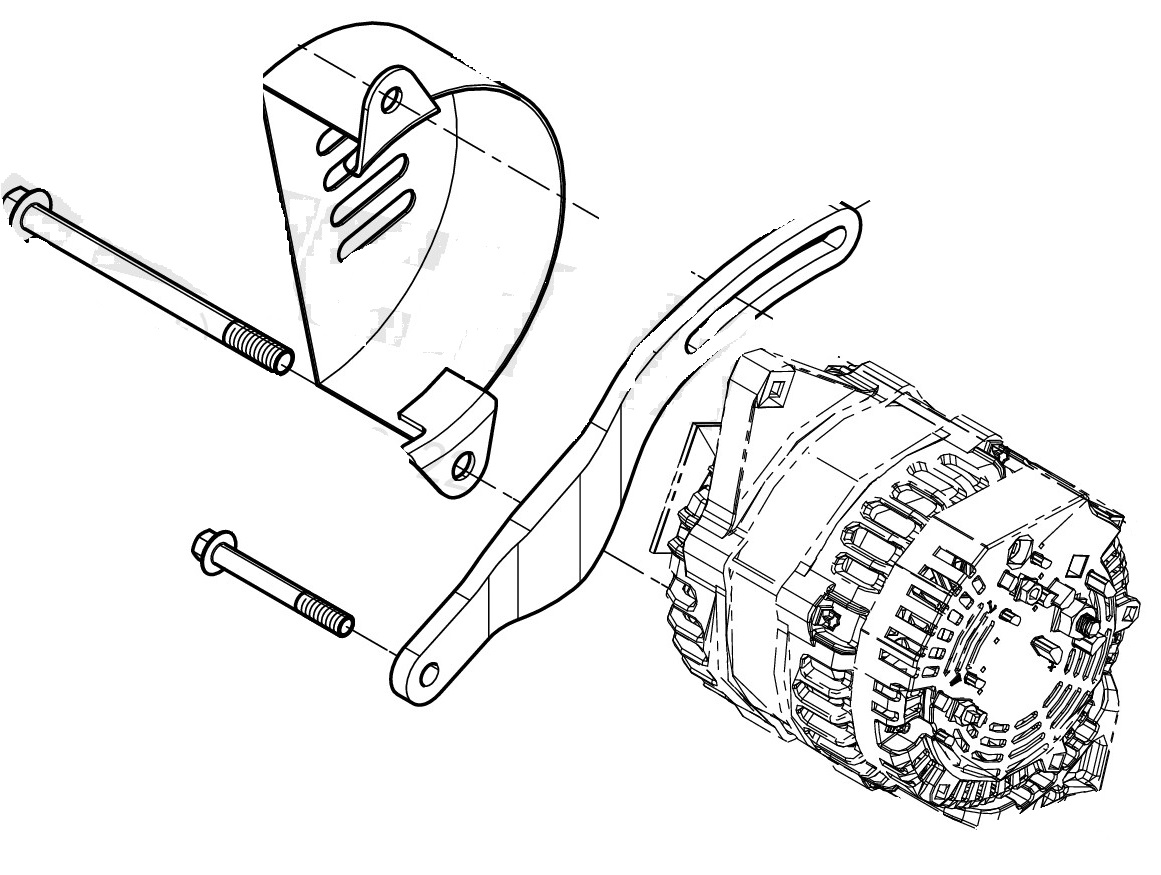 Alternator Bracket Group