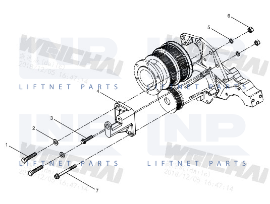 Alternator Bracket Group