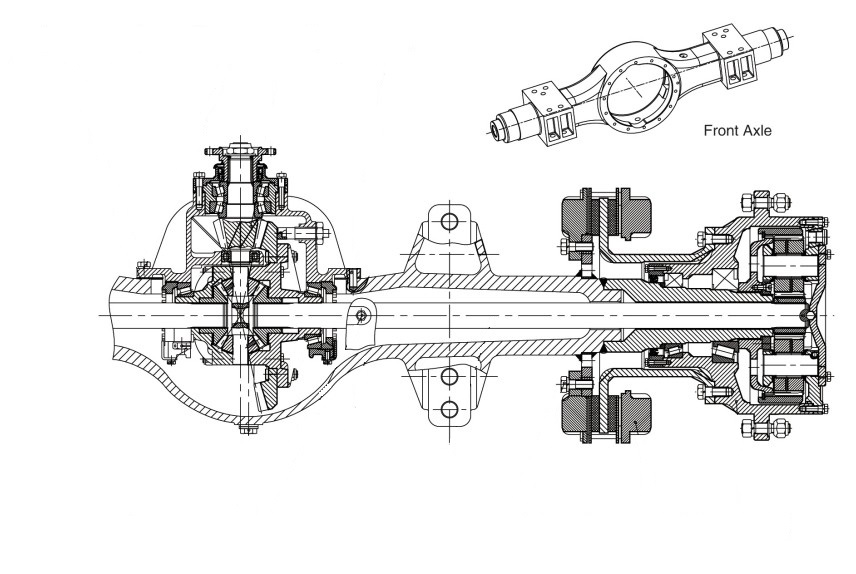 Axles System (50E Axle)