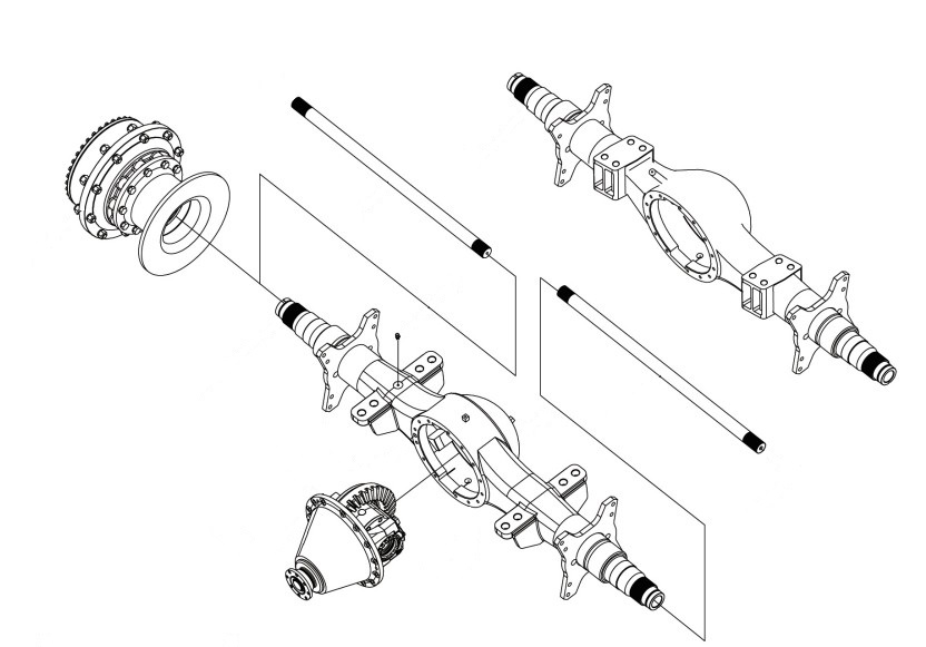 Axles System (50E New Axle) 2