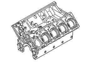 BLOCK GP-CYLINDER 8N5286+B