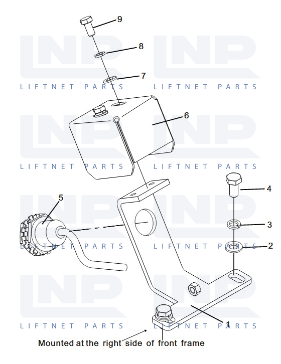 BUCKET AUTOMATIC SET LEVEL DEVICE ASSEMBLY (30807000649)