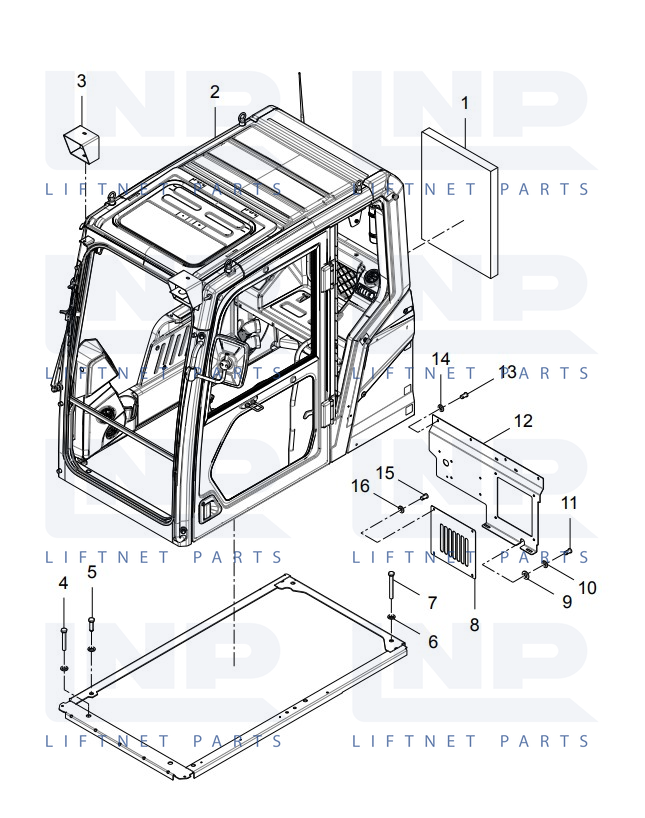 CABIN ASSEMBLY (30604013083)