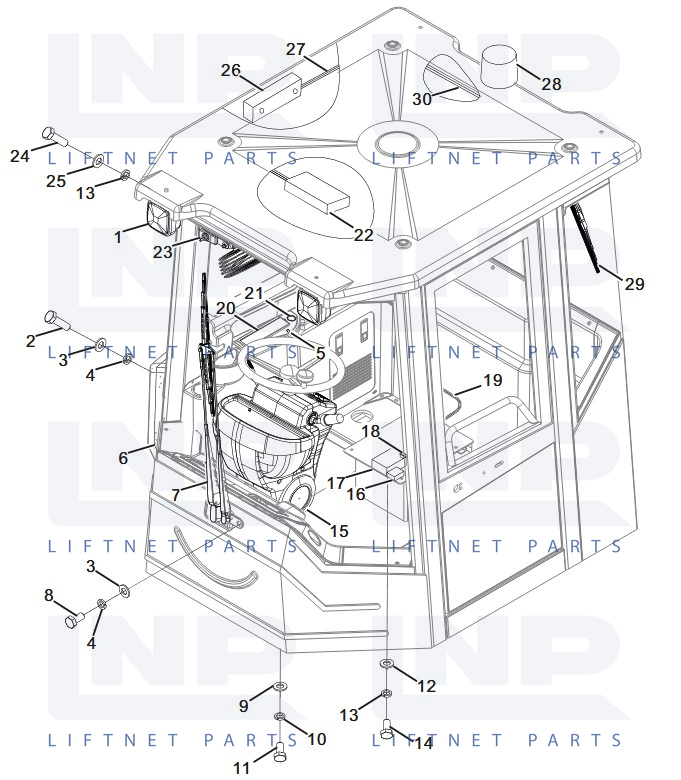 CABIN ELECTRICAL ARRANGEMENT (30815900279)