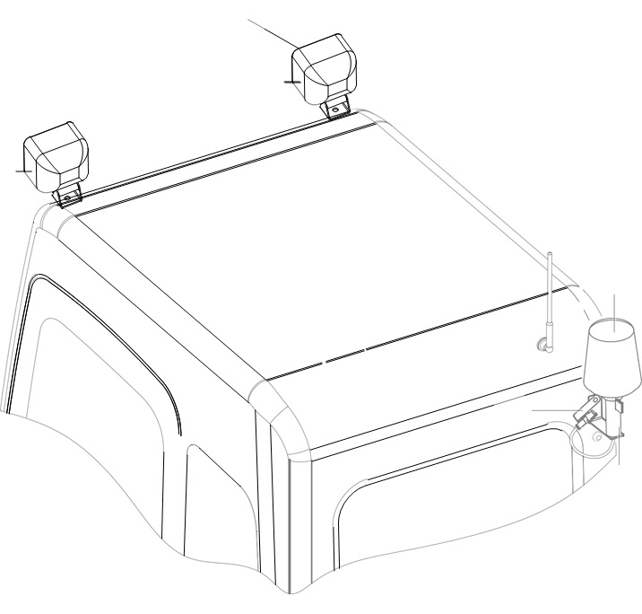 CABIN OUTER ELECTRICAL LAYOUT