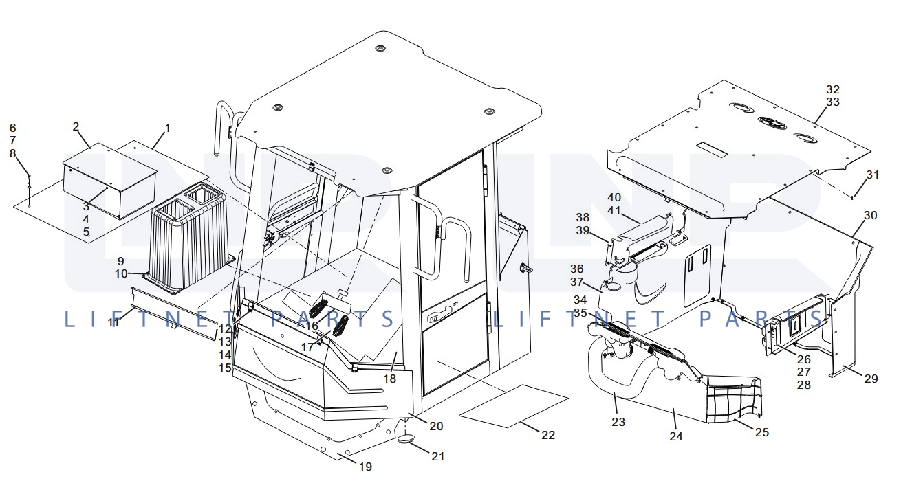 CAB SYSTEM 2 (30812900218)