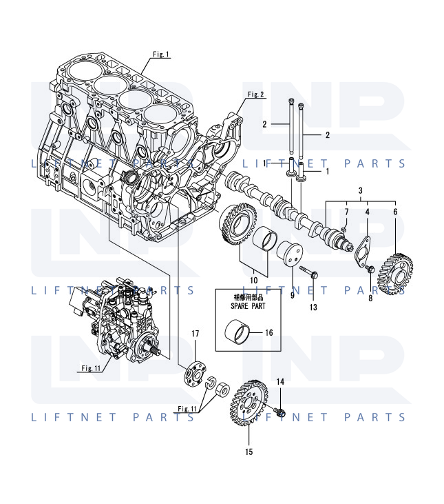 CAMSHAFT & DRIVING GEAR