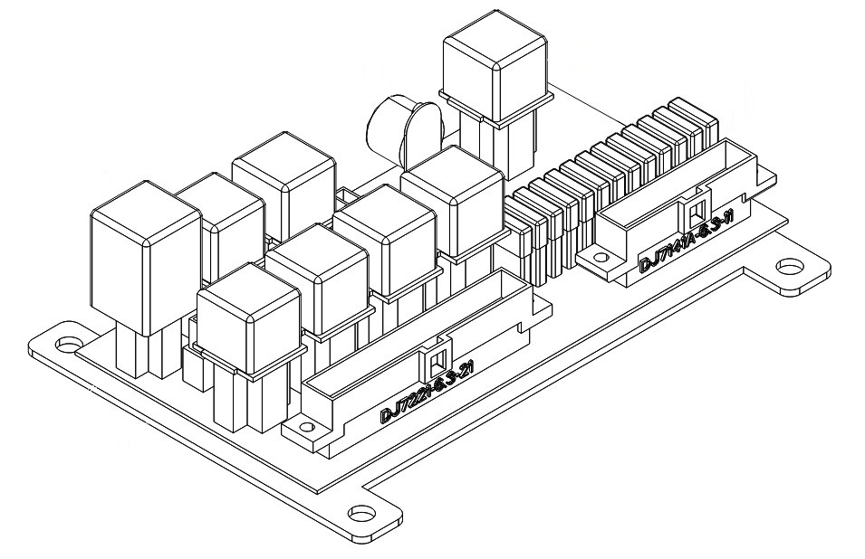 CENTRAL CONTROL BOX (60403010079)