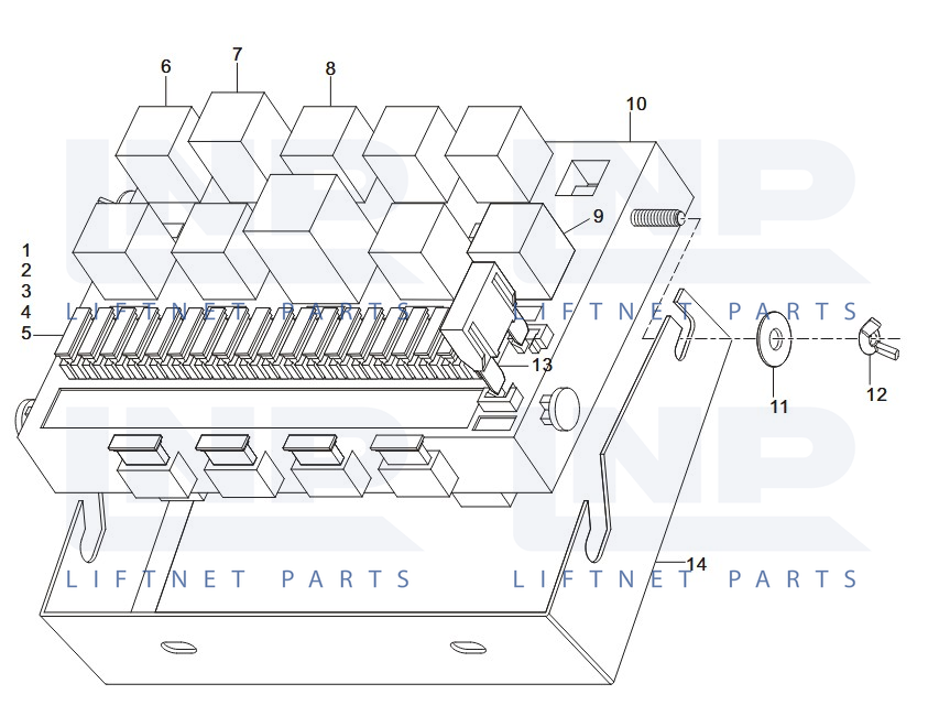 CENTRAL CONTROL BOX (60403010079)