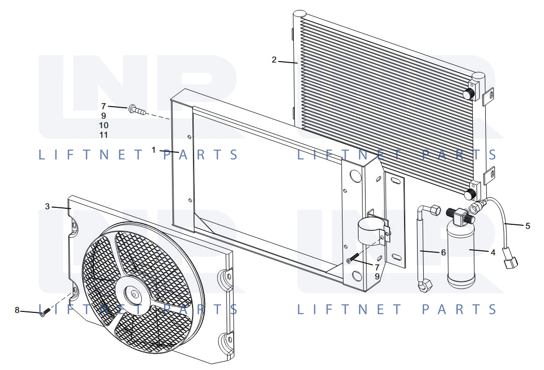 CONDENSER ASSEMBLY(60100002345)