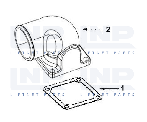 CONNECTION,AIR INTAKE 2