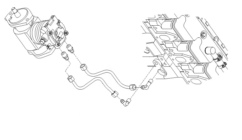 COOLANT LINES FOR ENGINE APPLICATION GROUP