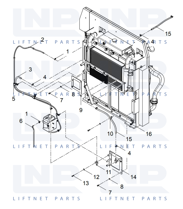 COOLING ASSEMBLY#high hood# 1