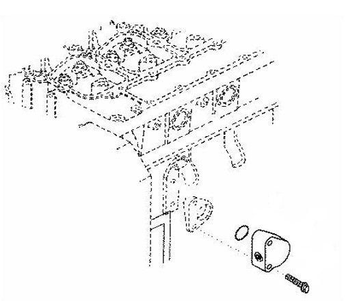 COVER,CYLINDER BLOCK