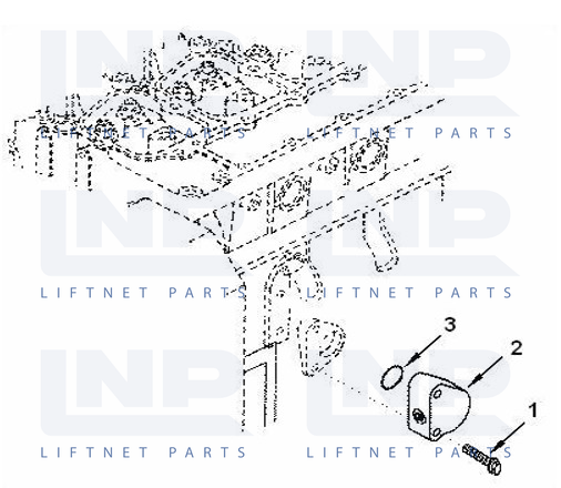 COVER,CYLINDER BLOCK