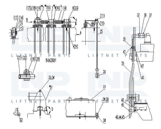 COVER GP-VALVE MECHANISM 8N4745+B