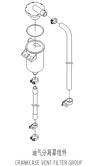 CRANKCASE VENT FILTER GROUP